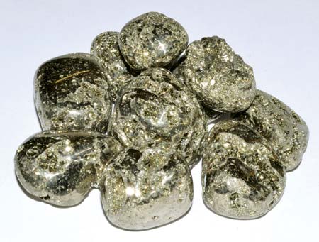 1 Lb Pyrite tumbled