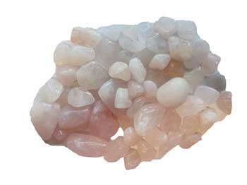 1 Lb Rose Quartz tumbled - Click Image to Close