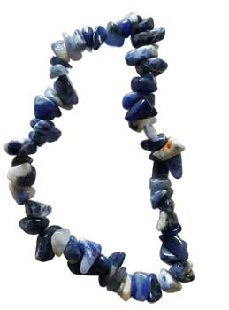 Sodalite chip bracelet - Click Image to Close