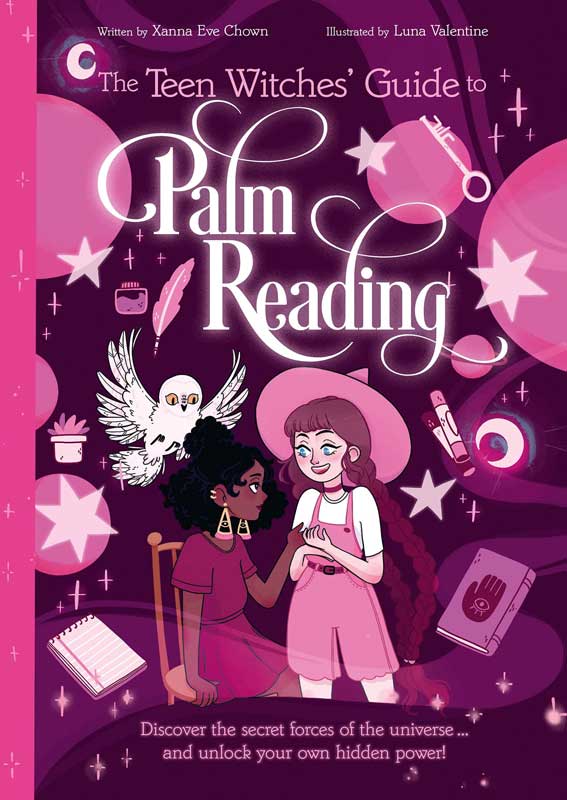 Teen Witches' Guide to Palm Reading by Chown & Valentine - Click Image to Close