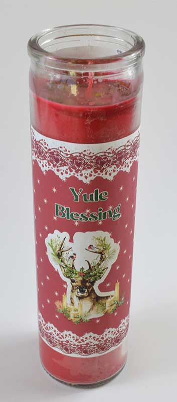 Yule Blessing aromatic jar candle