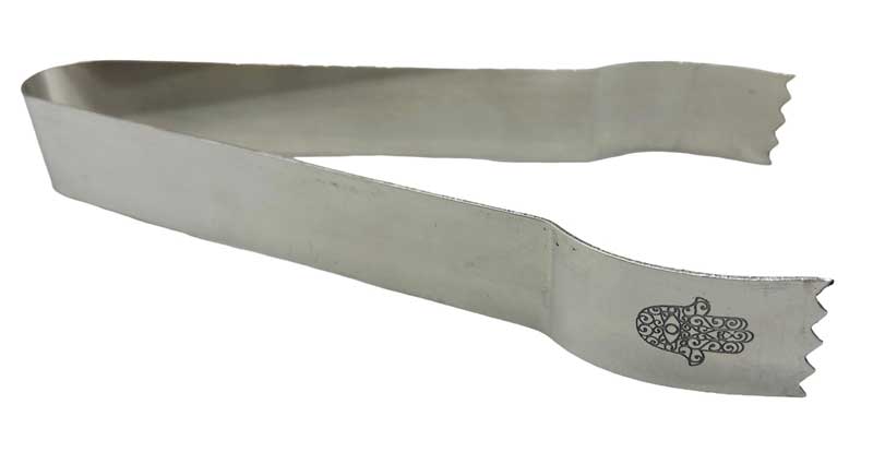 Hand of Compassion tongs for charcoal - Click Image to Close