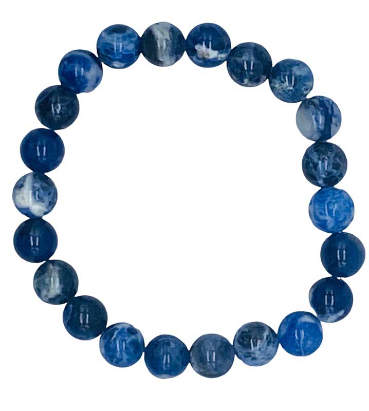 8mm Sodalite bracelet - Click Image to Close