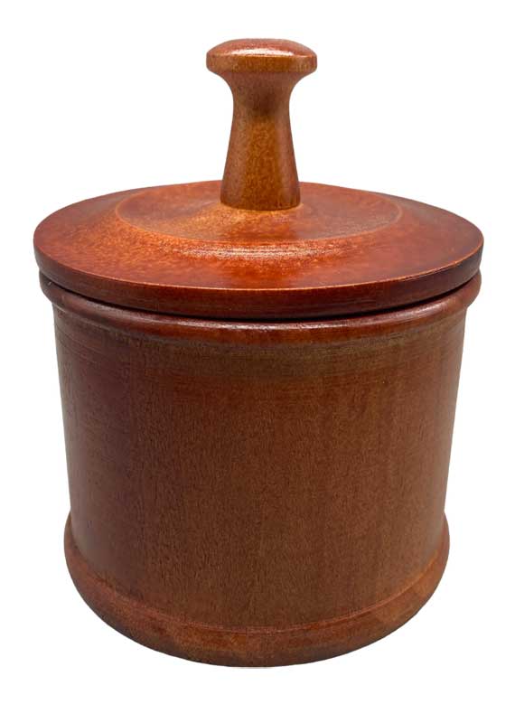 4" Wooden Bowl for Orula hand initiation - Click Image to Close